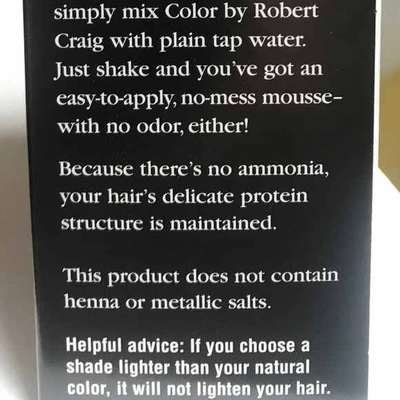 Robert Craig Hair color - #15 Golden Beige Blonde new unopened - Picture 11 of 11